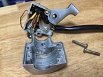 1974 Suzuki TC100 Left Control Switch Hi Lo Turn Choke Lever Horn Clutch Perch. Fixed Price $14.00.