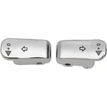 Drag Specialties Turn Signal Switch Extensions Brushed Chrome 2106-0363. Fixed Price $14.39.