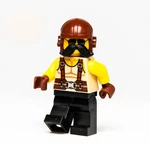 Lego Minifigure: Handlebar Moustache, Suspenders, Tank Top (TWN379) 31104 Biker. Fixed Price $7.19.