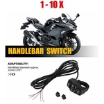 1-10 On-off Latching Switch Light Horn Turn Scooter Atv Dirt Bike 7/8" Handlebar. Fixed Price $62.21.
