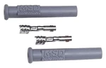 Msd 3301 Heat Resistant Silicone Straight Boot And Terminals Kit 2 Per Pack. Fixed Price $10.95.