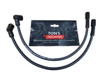 Ton's 8.5MM Harley-davidson Ignition Spark Plug Wire Set Flt Flht 1997 1998 Usa. Fixed Price $24.95.