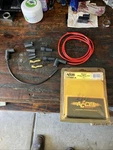 Accel 5MM Spark Plug Wire Kit 173087-R & 173087-B. Red And Black. Fixed Price $70.00.