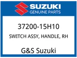 Suzuki Oem Part 37200-15H10 Switch Assy, Handle, Rh. Fixed Price $221.73.