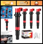 4 Ignition Coils Yamaha YZF-R6 R1 FZ1 Vmax 1700 FZS1 High Performance Repl. Fixed Price $108.99.