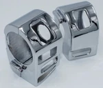 Yamaha Vstar V-star 1100 Classic Silverado Chrome Switch Housing Covers. Fixed Price $19.95.