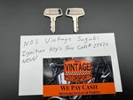 Nos Vintage Suzuki Ignition Keys Pair Code # 23424 - New. Fixed Price $39.95.