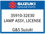 Suzuki Oem Part 35910-32E30 Lamp Assy,license. Fixed Price $168.35.