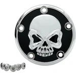 Drag Specialties Point Cover Skull Chrome 5 Hole 0940-1179. Fixed Price $45.43.