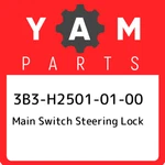 3B3-H2501-01-00 Yamaha Main Switch Steering Lock 3B3H25010100, New Genuine Oem P. Fixed Price $330.11.
