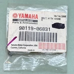 New Genuine Yamaha 90119-06831 Fuel Tank Bolt, With Washer. Fixed Price $15.23.