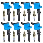 Ford 4.6L V8 Ignition Coil Engine & Motorcraft Platinum Spark Plug. Fixed Price $186.15.