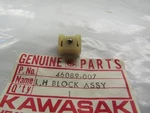 Kawasaki Nos New 46089-007 Left Slide Block Assy H1 H2 S2 F6 F7 G5 Kh Kv G4TR. Fixed Price $11.26.