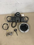 Used Oem 12-24 Kawasaki Ninja ZX14R Tree Ignition Gas Cap Seat Lock Set #0180. Fixed Price $249.99.