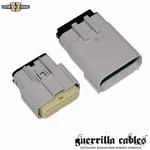 Grey Connectors Fit For Harley Molex 16-PIN Dual Row REPL#72491-07GY/72492-07GY. Fixed Price $11.40.