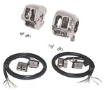 V-factor 13337 Chrome Handlebar Housing Kit With Switches Harley 96-13. Fixed Price $107.95.