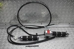 2010 Honda Sabre VT1300CS Right Bar Switch/throttle-clutch Cables/avon Grips. Fixed Price $199.99.