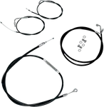 Choppers Cable/brake Line Kit Beach Bars & Extra Wide Black LA-8110KT-04B. Fixed Price $342.99.