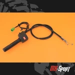 89-92 1991 Ninja EX500 Oem Right Handle Twist Throttle Cables Kill Switch. Fixed Price $69.99.