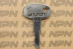 Nos Yamaha Ignition Switch & Lock Key # 5561. Fixed Price $13.75.