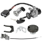 Ignition Switch Key Lock Gas Tank Cap Set For GY6 49CC 50CC ATM50-A Scooter. Fixed Price $31.25.