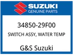 Suzuki Oem Part 34850-29F00 Switch Assy Water Temp. Fixed Price $118.12.