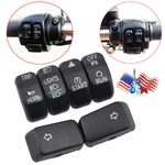 Black Hand Control Switch Cap Fit Harley Softail Forty Eight XL1200X Fat Boy. Fixed Price $17.39.
