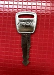 Genuine Single Kawasaki Pre Cut Key H1 H2 S2 KH500 #701. Fixed Price $14.95.