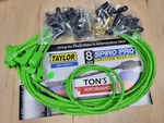 Taylor Cable 78551 8MM Spiro Pro Universal Spark Plug Wire Set Lime 90 Degree. Fixed Price $106.50.