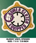 Crower Clutch Equipped - Vinyl Sticker Decal Vintage Drag Racing Engine. Fixed Price $11.63.