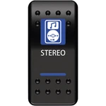 Moose Utility Division Stereo Rocker Switch Str-pwr. Fixed Price $24.38.