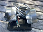 Honda CB77 CB72 CA95 Control Switch Pair; Lh Horn And Dimmer, Rh Throttle Winder. Fixed Price $298.00.