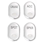 Chrome Brushed Panel Switch Cover Cap For Harley Touring Flht Fltr 96-12 13. Fixed Price $10.27.