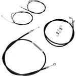 Choppers Black Vinyl Handlebar Cable/brake Line Kit - Beach LA8110KT04B. Fixed Price $332.51.