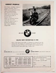 Bmw Motorcycle Magazine 1962 R-27 R-50 R-60 R-69S Yucatan Adventure. Fixed Price $13.50.