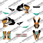 2002 - 2008 Ktm Sx 50 Mini Adventure Pro Sr Jr Graphics : Orange / Black Decals. Fixed Price $59.99.