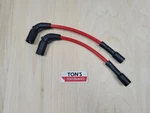Red Taylor 8MM Harley 48 72 883 1200 Sportster Coil Relocation Wires 07+ Pair. Fixed Price $32.88.
