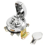 Chrome Post Ignition Key Switch Harley 71500-36 Knucklehead Panhead Shovelhead. Fixed Price $45.95.