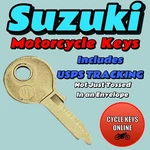 1960-70'S Suzuki Motorcycle Keys Cut For Codes 3111-3555. Fixed Price $11.99.