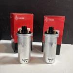 75275 Lucas 6-VOLT Ignition Coils Pair Bsa Triumph Norton 9/16" Diameter. Fixed Price $98.00.