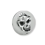 Drag Specialties 3-D Skull Points Cover 1902-0186. Fixed Price $46.30.