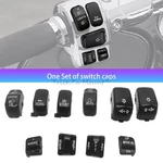 Hand Control Switches Housing Button Caps For Harley 1996-2013 Flhtcu Flhtk Fltr. Fixed Price $19.99.