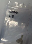 Genuine Yamaha Key Blank 411 / 90890-55909-00 Nos (O8B-2-7). Fixed Price $9.99.