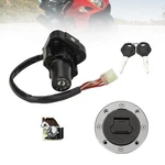 Ignition Switch Gas Cap Seat Lock Key Kit For Suzuki GSXR1300 Hayabusa 1999-2007. Fixed Price $37.90.