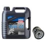 Service Kit For Honda Vf 750 Magna RC43A 1999, Liqui Moly 10W-40 4L, Oil Filter. Fixed Price $57.64.