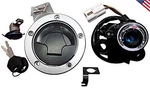 Ignition Switch Gas Tank Cap Lock Keys For Kawasaki Ninja ZX-6R ZX600 ZX10R. Fixed Price $49.99.