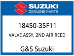Suzuki Oem Part 18450-35F11 Valve ASSY,2ND Air Reed. Fixed Price $94.70.