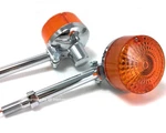 2X Front Turn Signal Winker With Stems For Honda Nighthawk CB450SC 82-86. Fixed Price $76.00.