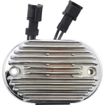 Drag Specialties 2112-1029 Chrome Premium Voltage Regulator For Softail 08-10. Fixed Price $216.09.