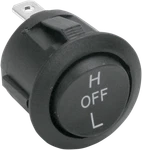 Moose Offroad Replacement High/low Rocker Switch 0631-0009. Fixed Price $11.95.